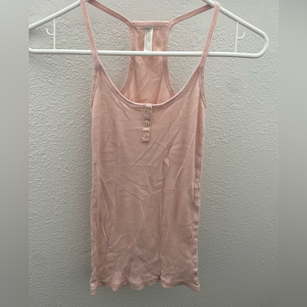 Pink Sleeveless Top
